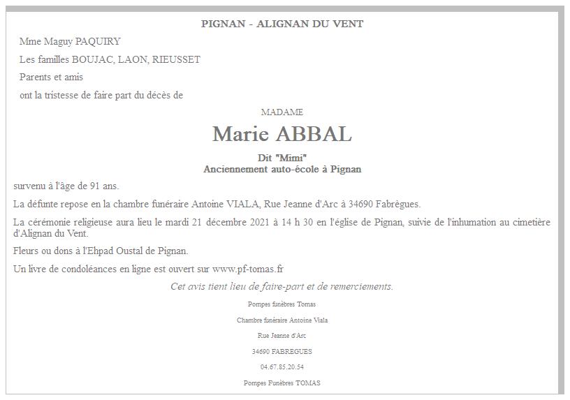 Image Annonce nécrologique