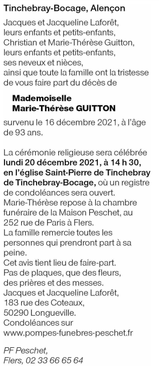 Image Annonce nécrologique