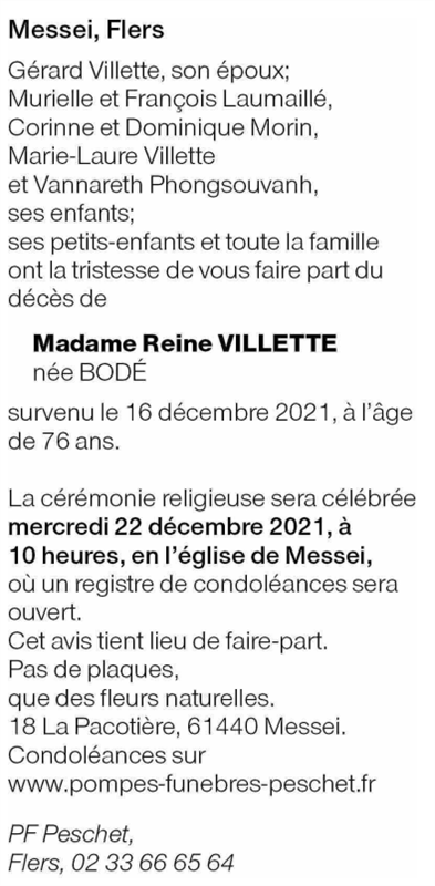 Image Annonce nécrologique