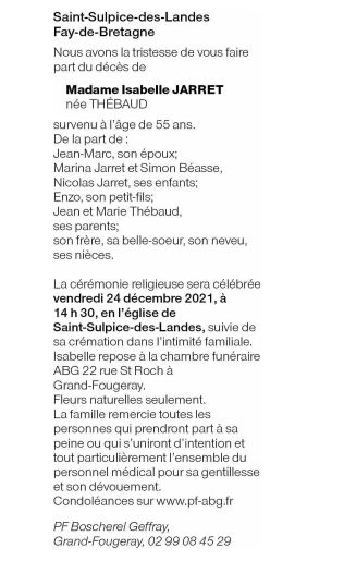 Image Annonce nécrologique