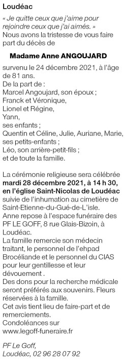 Image Annonce nécrologique