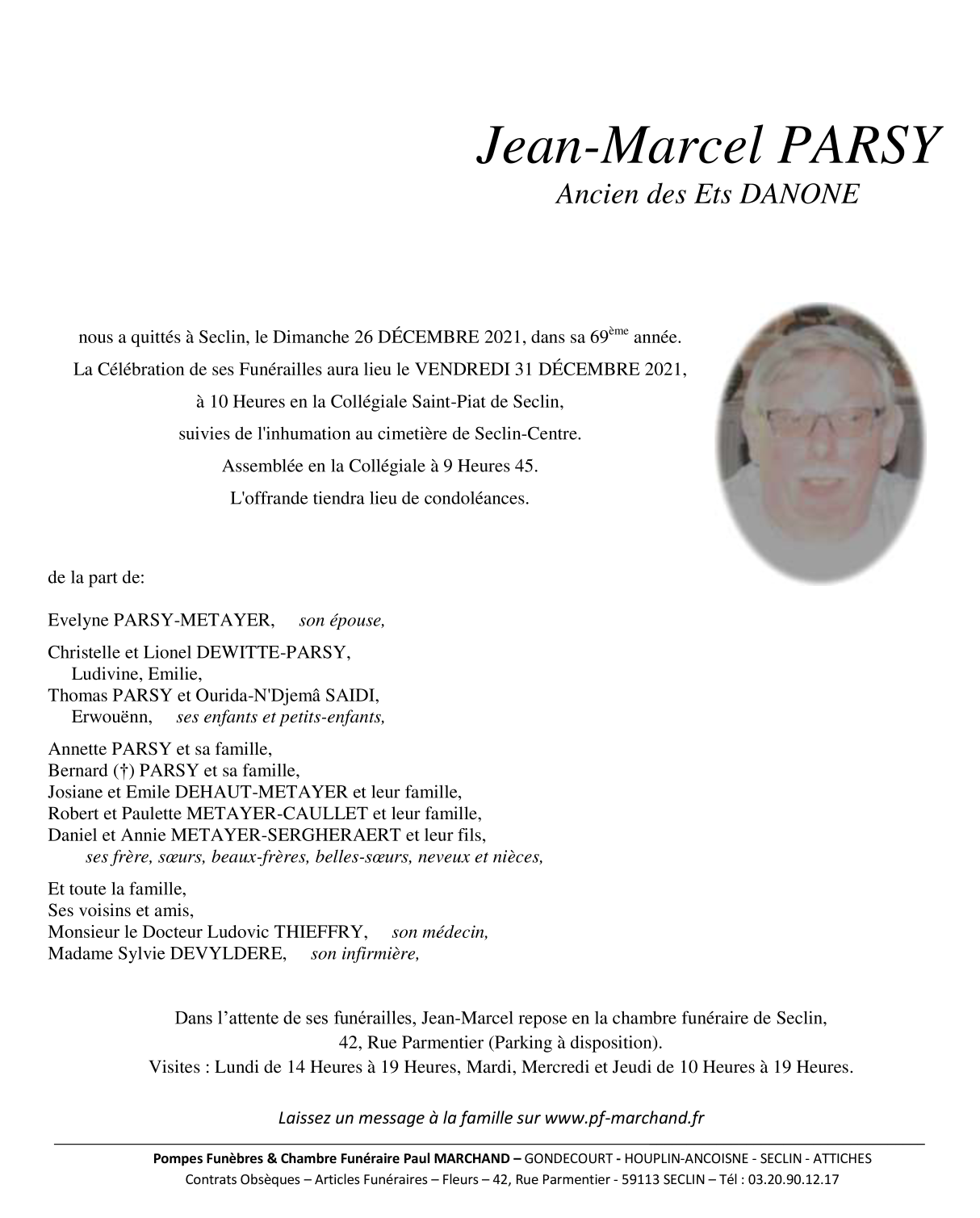 Image Pour voir le faire-part de Jean-Marcel CLIQUEZ-ICI