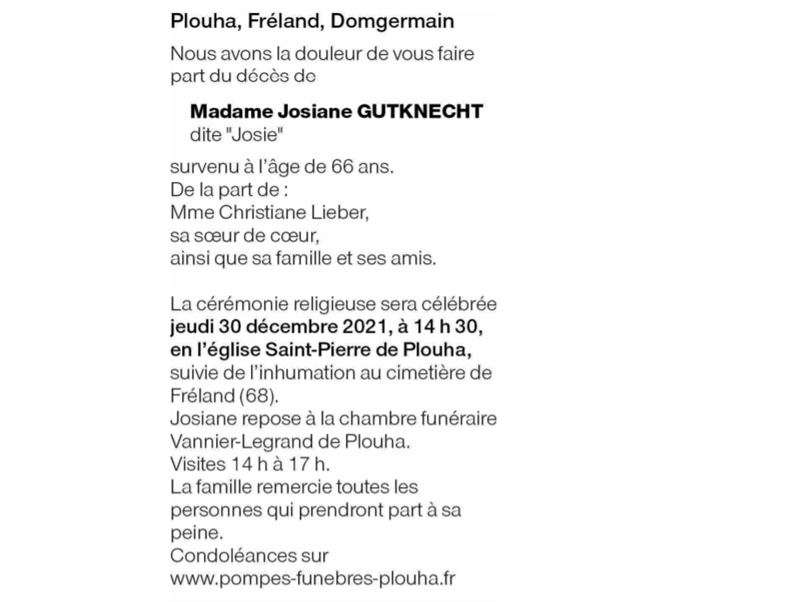 Image Annonce nécrologique