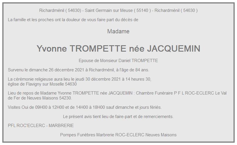 Image Annonce nécrologique