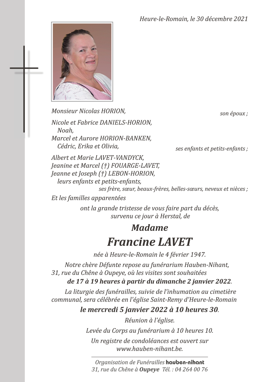 Image Annonce nécrologique