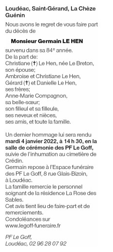 Image Annonce nécrologique