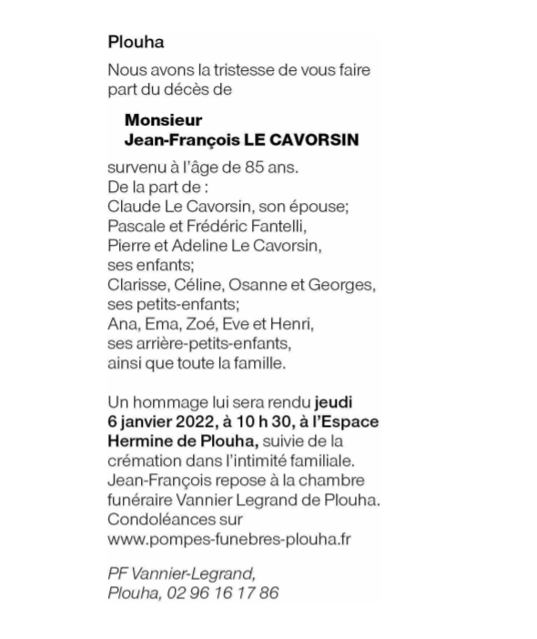 Image Annonce nécrologique