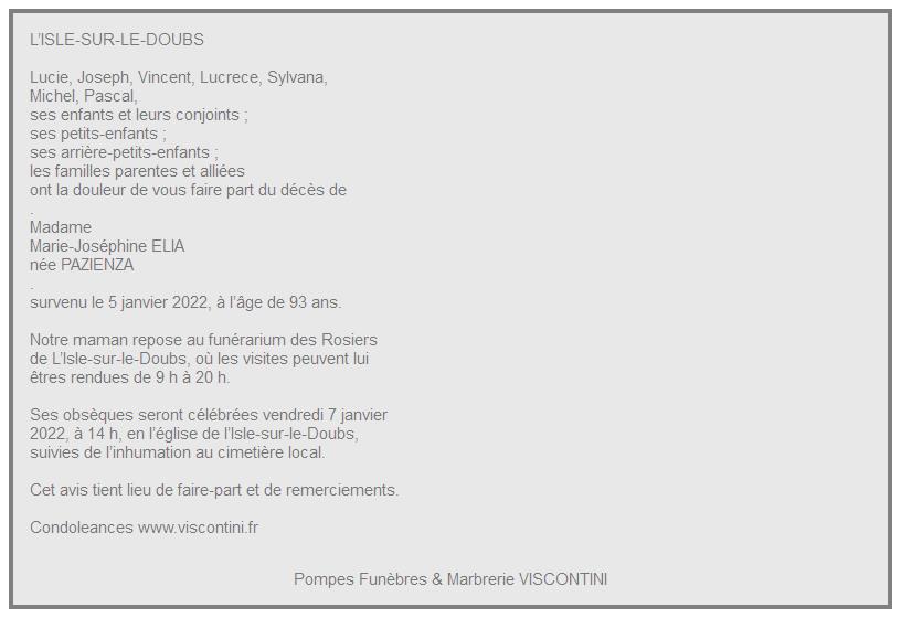 Image Annonce nécrologique