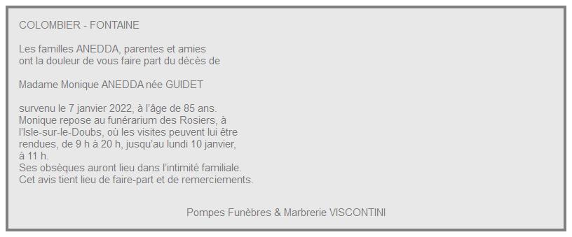 Image Annonce nécrologique