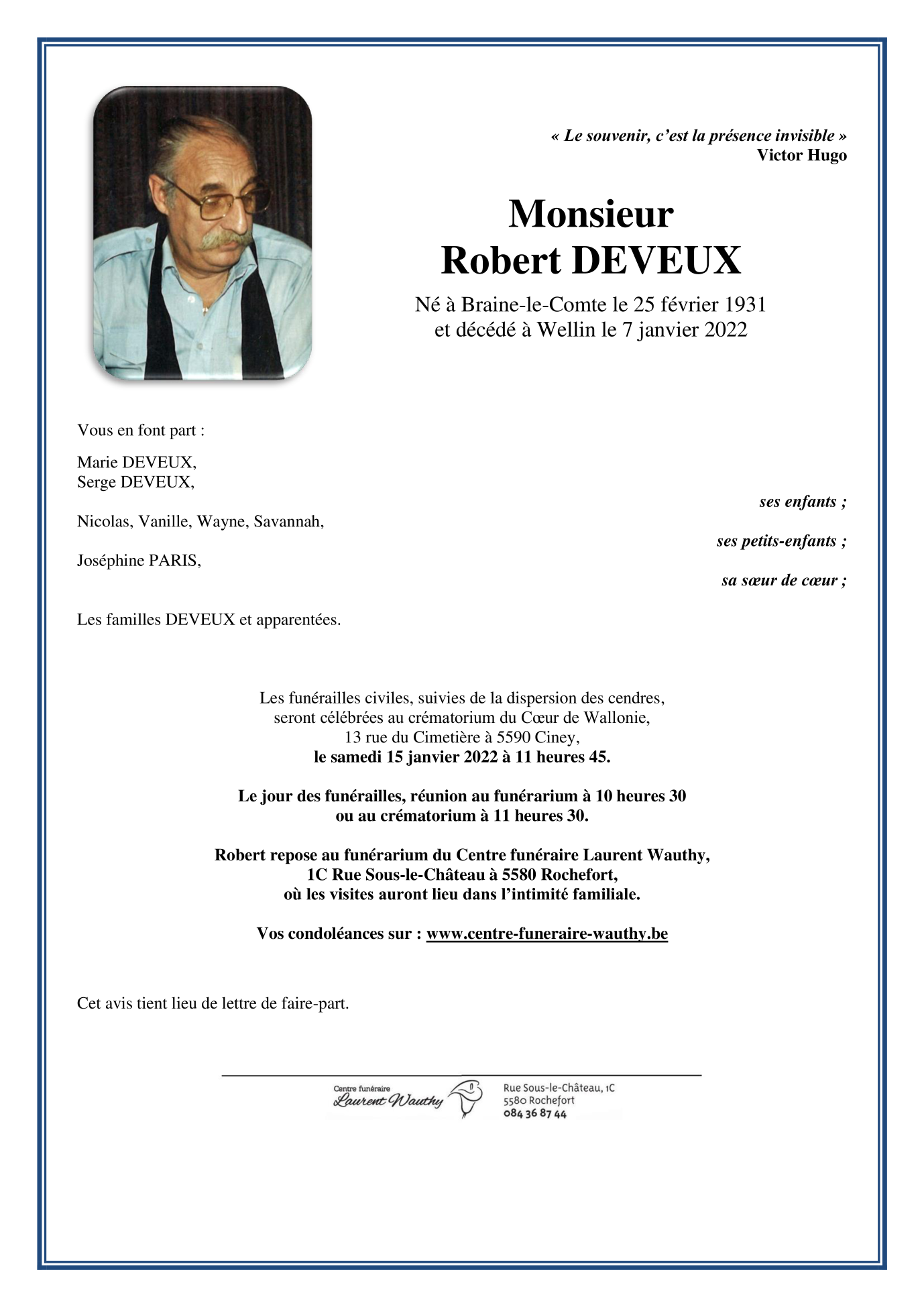 Image Annonce nécrologique