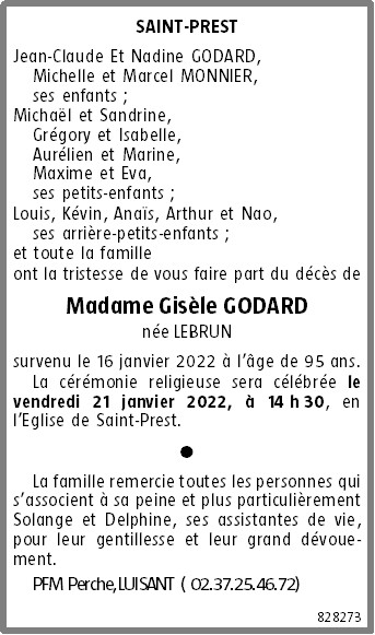 Image Annonce nécrologique