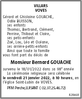 Image Annonce nécrologique
