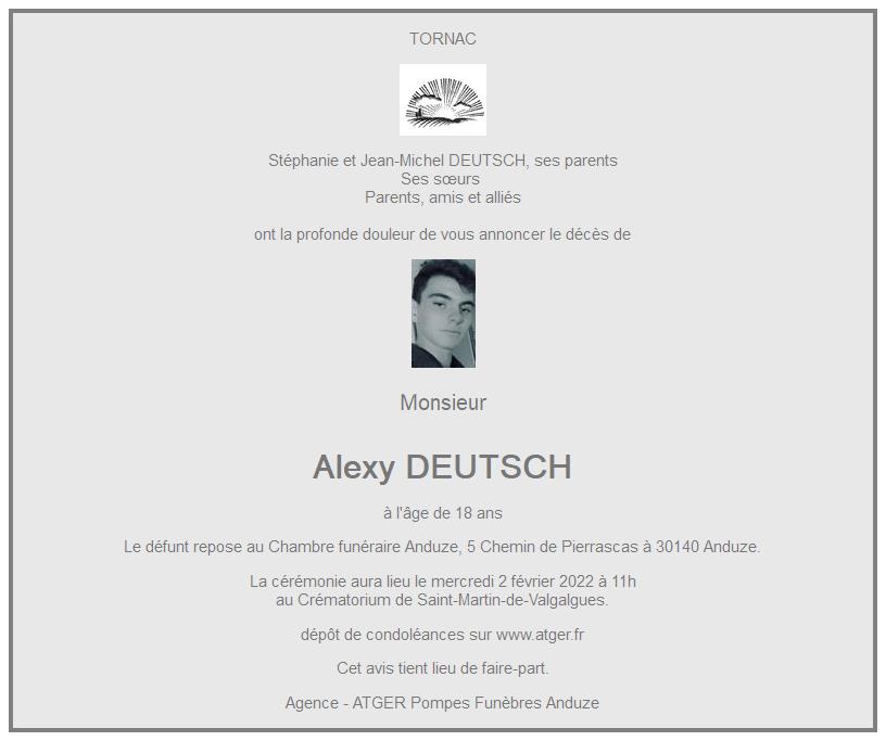 Image Annonce nécrologique