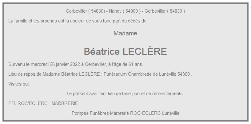 Image Annonce nécrologique