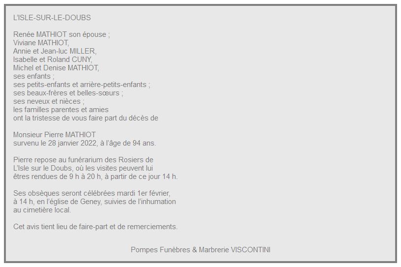 Image Annonce nécrologique