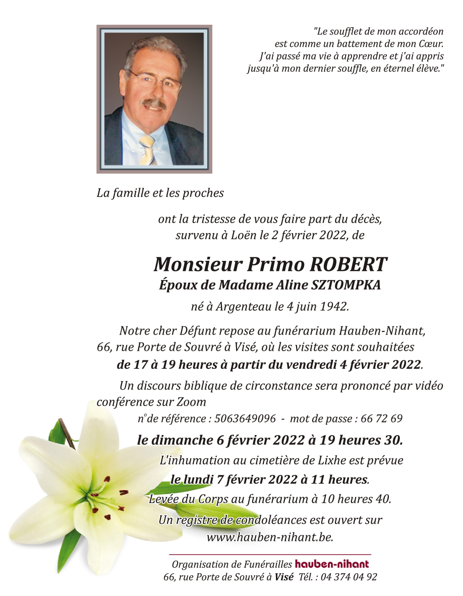 Image Annonce nécrologique