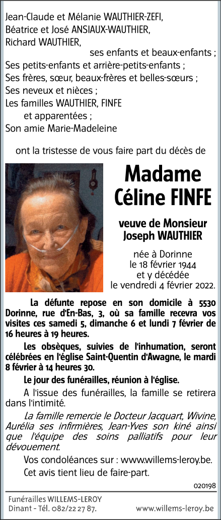 Image Annonce nécrologique