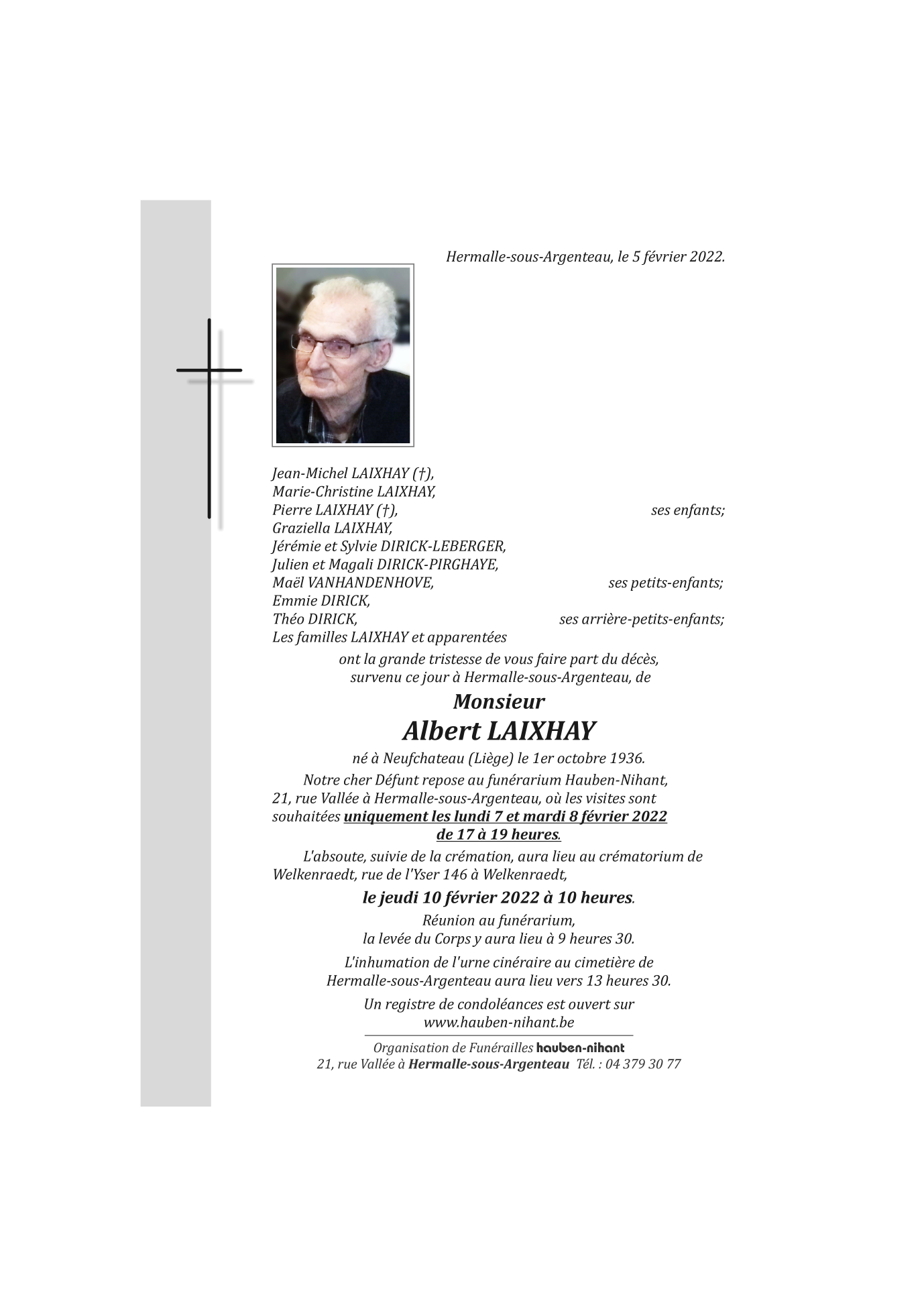 Image Annonce nécrologique