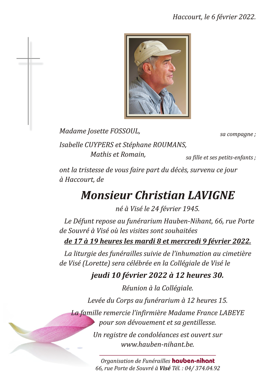 Image Annonce nécrologique