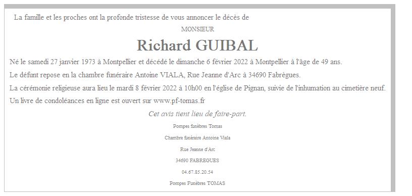 Image Annonce nécrologique