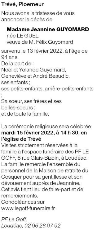 Image Annonce nécrologique