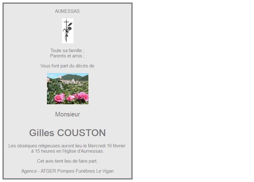 Image Annonce nécrologique