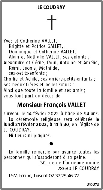Image Annonce nécrologique