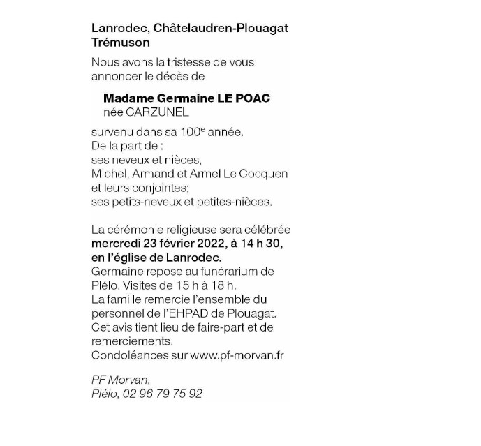 Image Annonce nécrologique