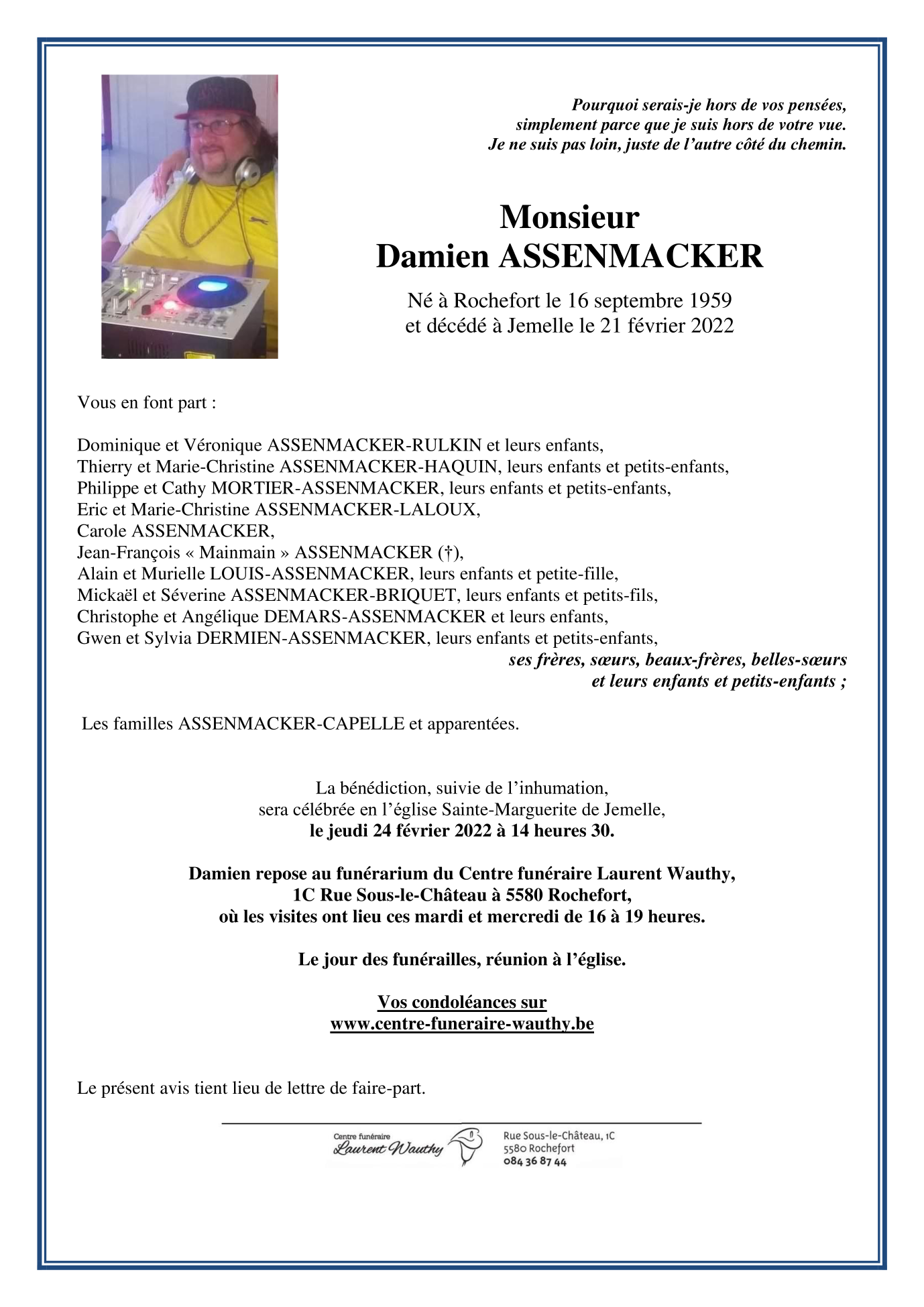 Image Annonce nécrologique