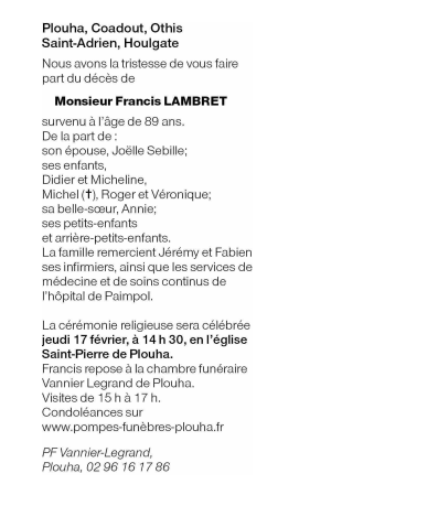 Image Annonce nécrologique