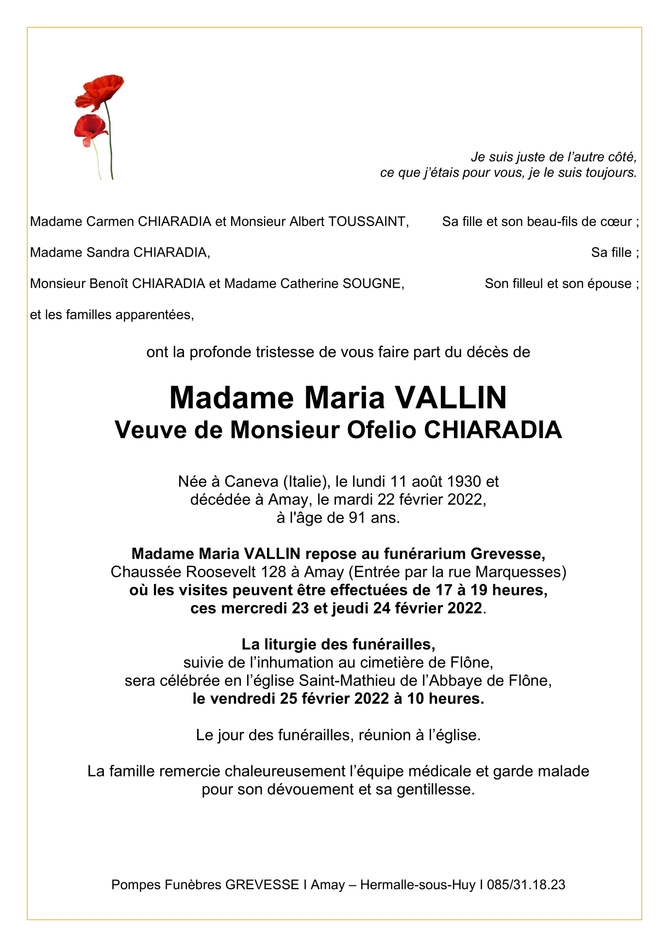 Image Annonce nécrologique