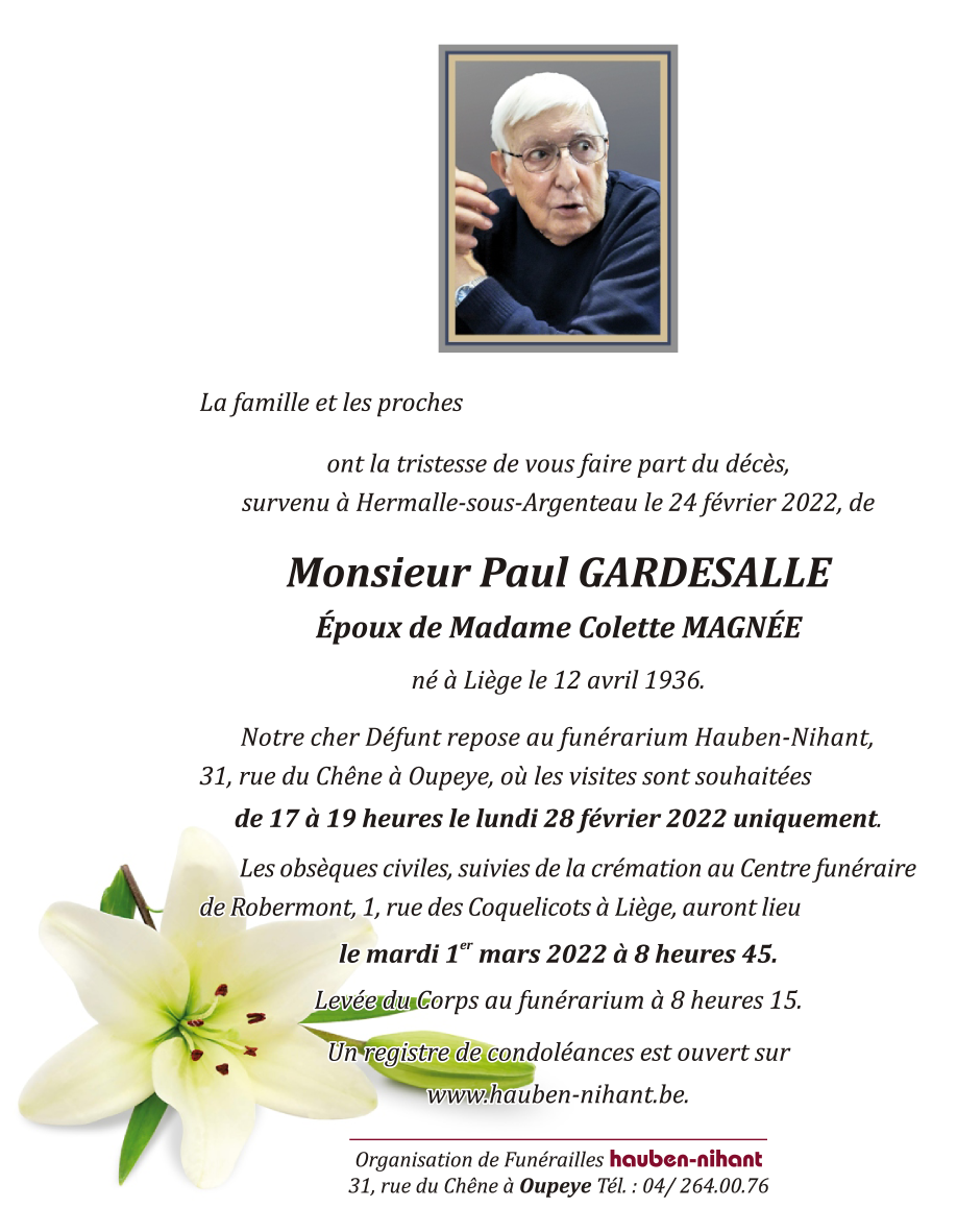 Image Annonce nécrologique