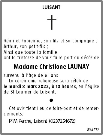 Image Annonce nécrologique