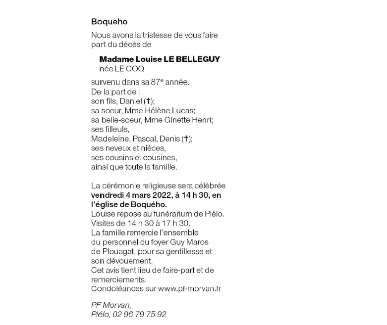 Image Annonce nécrologique