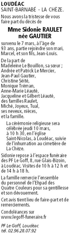 Image Annonce nécrologique