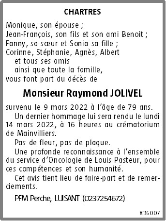 Image Annonce nécrologique