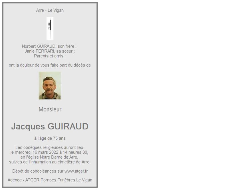 Image Annonce nécrologique