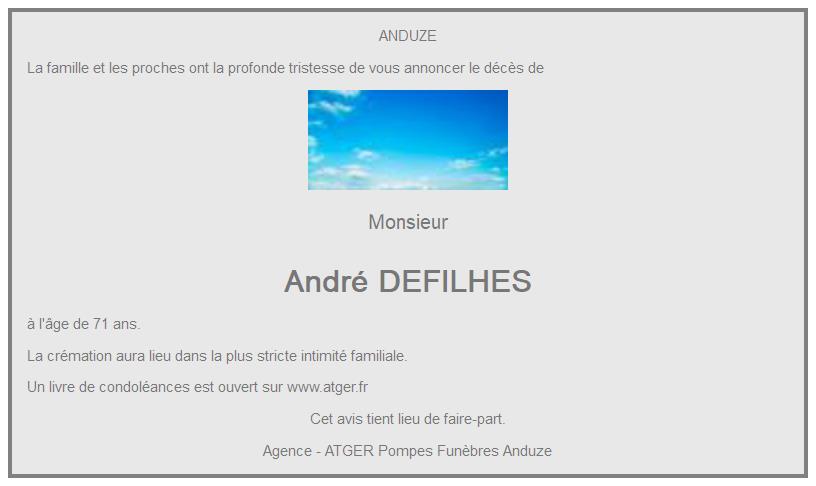 Image Annonce nécrologique