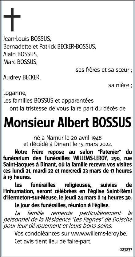 Image Annonce nécrologique