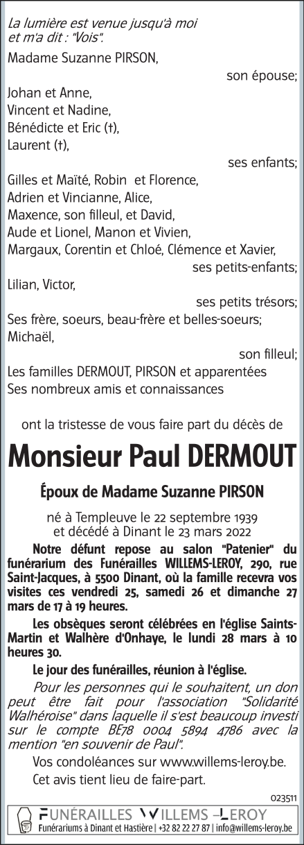 Image Annonce nécrologique