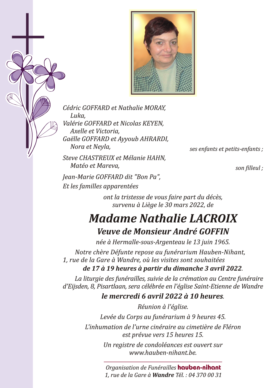 Image Annonce nécrologique