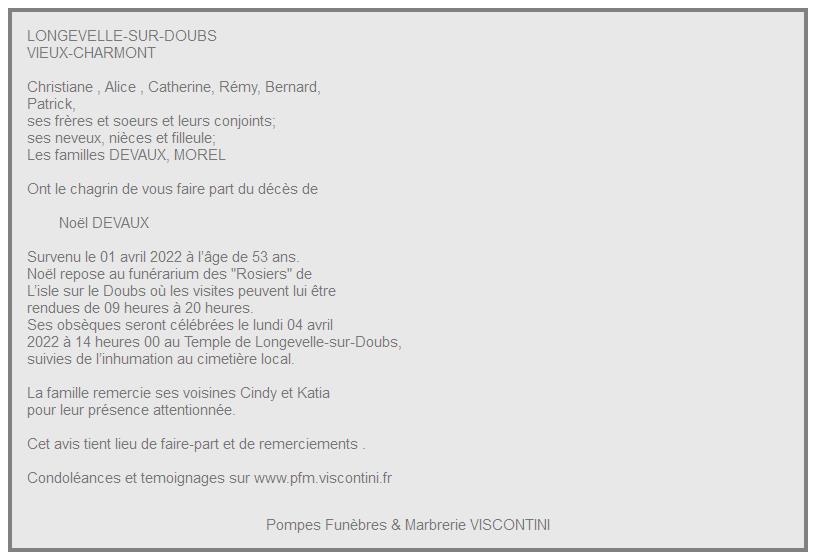 Image Annonce nécrologique