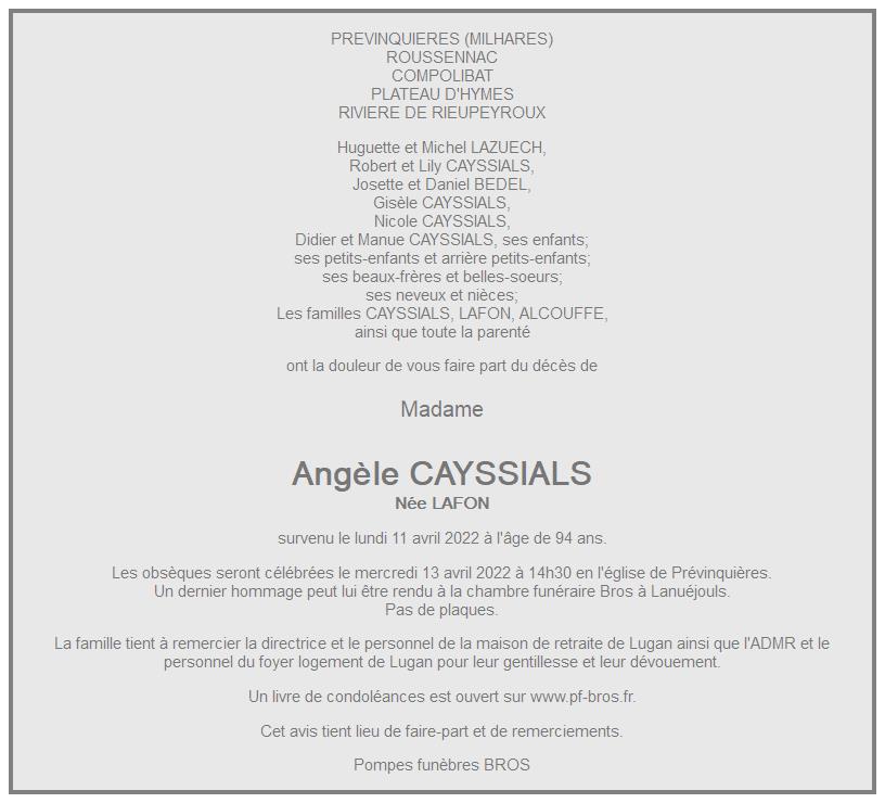 Image Annonce nécrologique