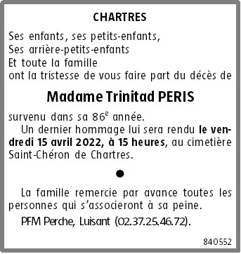 Image Annonce nécrologique