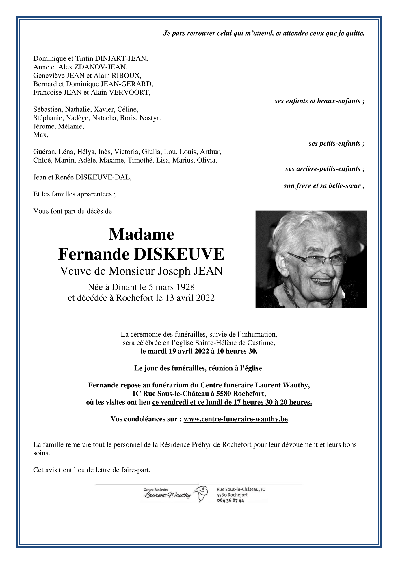 Image Annonce nécrologique