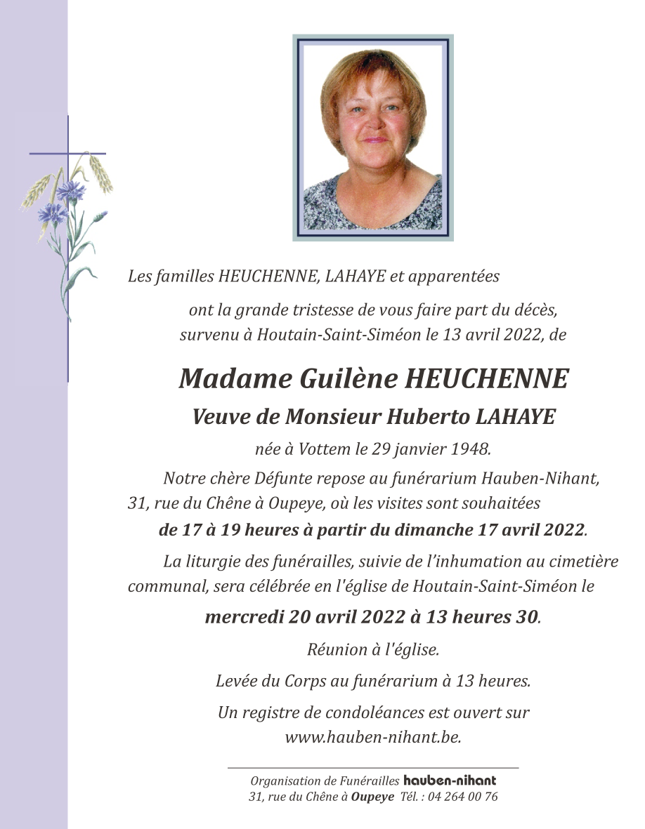 Image Annonce nécrologique