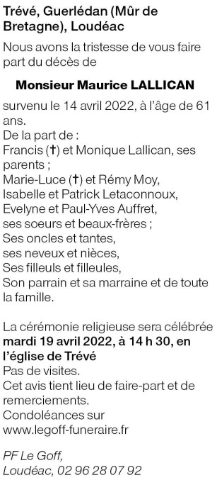 Image Annonce nécrologique
