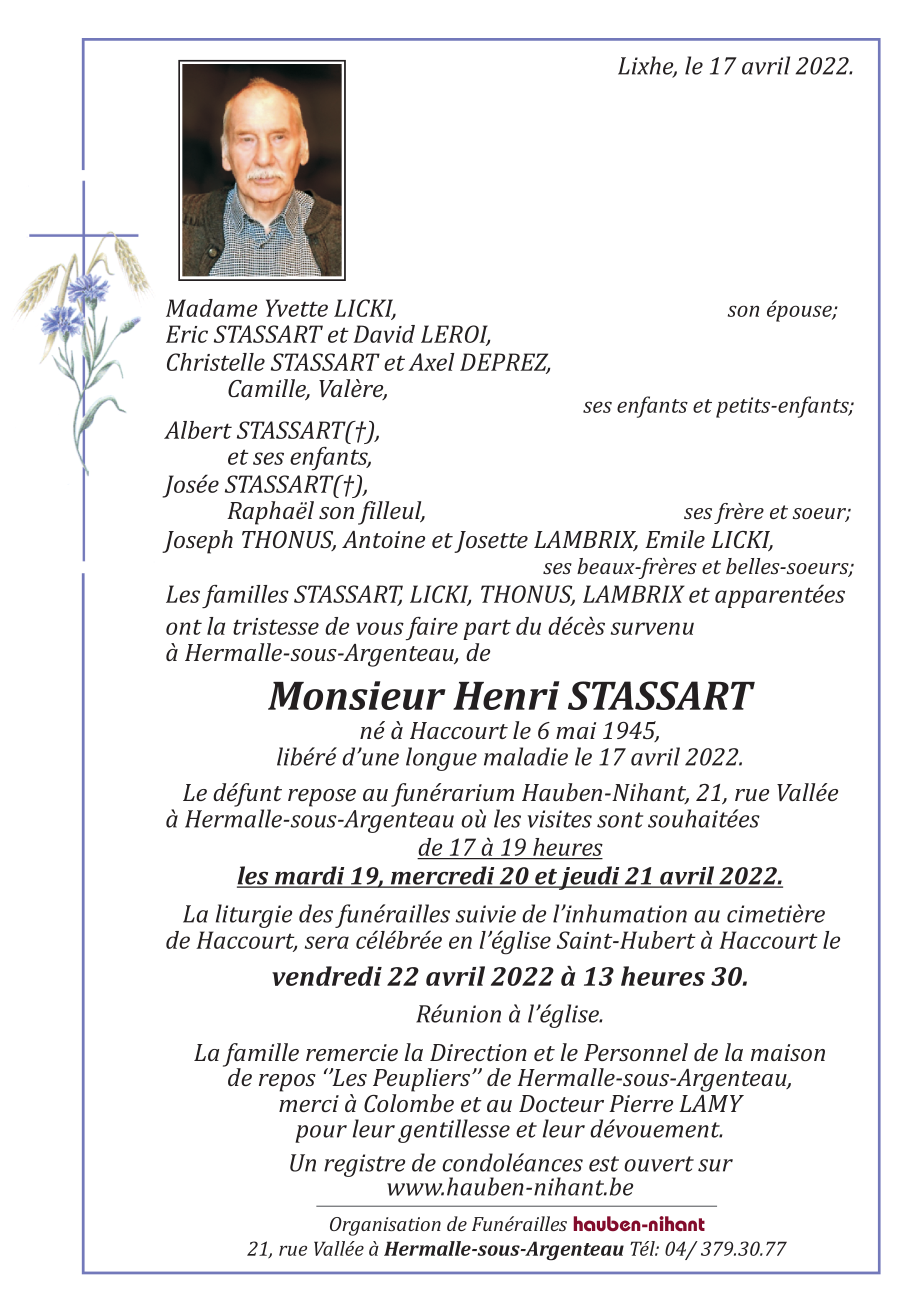 Image Annonce nécrologique