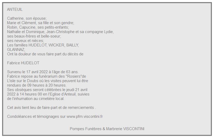 Image Annonce nécrologique