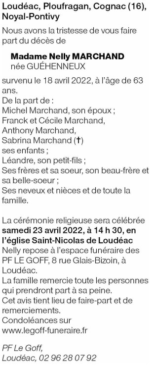 Image Annonce nécrologique